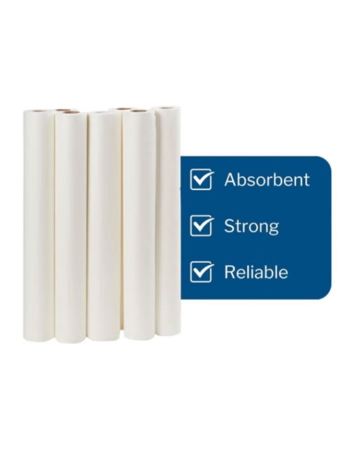 CARE PLUS Examination Bed Roll, Disposable Non-Woven Table cover, Massage Table Protector for Health care, Salon Beauty, Spa and massage.12 Rolls - Image 2
